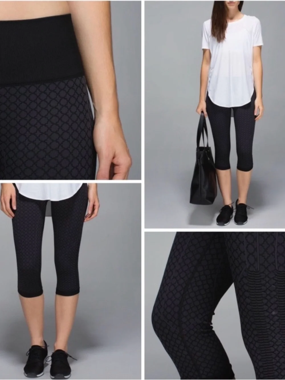 Lululemon In The Flow Crop II Leggings Size 2